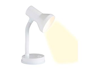 Brilliant Junior 99122/05 - Flexo (1 bombilla E27, 40 W, aconsejado para bombillas reflectoras R80), color blanco