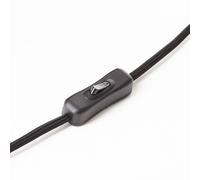 Brilliant Kaizen lámpara de mesa, Ø 25 cm, ámbar, cristal True