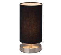 BRILLIANT lamp Clarie lámpara de mesa iron/black | 1x D45, E14, 40W, adecuado para lámparas de caída (no incluidas) | Escala A ++ a E | Con interruptor de cable
