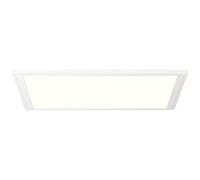 BRILLIANT lámpara Abie LED panel de techo 40x40cm RGB blanco | 1x LED de 24 W integrado, (2400lm, 2700-6200K) | Escala A ++ a E | Controlable con control remoto