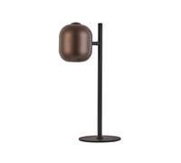 Brilliant Lámpara de mesa Jane, altura 41 cm, negra, metal