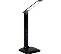 BRILLIANT lámpara Glenn LED lámpara de escritorio negro | 1x 5W LED integrado (SMD), (300lm, 2800-6500K) | Escala A ++ a E | Infinitamente regulable con atenuador táctil