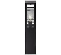 BRILLIANT Lámpara, Lámpara base para exteriores Getta 50cm negro, metal/plástico, 1x A60, E27, 40W, lámparas normales (no incluidas), A ++