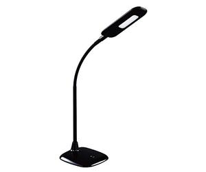 BRILLIANT lámpara Nele LED lámpara de mesa touch dimmer negro | 1x 5W LED integrado (SMD), (300lm, 6000K) | Escala A ++ a E | Con atenuador táctil de 3 etapas