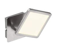 BRILLIANT lámpara Uranus LED foco de pared/blanco | 1x 5W LED integrado (SMD), (500lm, 3000K) | Escala A ++ a E | Cabeza giratoria