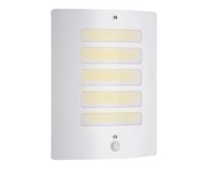 Brilliant Lampe Todd aplique de exterior detector de movimiento blanco | 1x