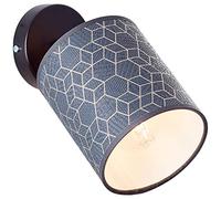 Brilliant Living Galance 86810/06 - Foco de pared, color negro