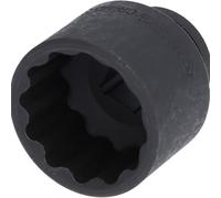 Brilliant - Llave de vaso de impacto de doce cantos 1/2" 32 mm, corta