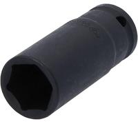 Brilliant - Llave de vaso de impacto hexagonal 1/2", 22 mm, larga