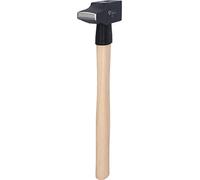Brilliant Martillo de bola con mango de nogal americano, 400 g, forma francesa