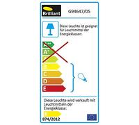 Brilliant Ron empotrable Leuchten Set: 3 pieza, fijo, de 3 focos, GU5,3, 3 x 16 W/155 lm, 2800 K, metal, color blanco g94647/05