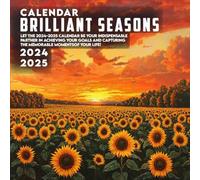 Brilliant Seasons Cαʅҽɳԃαɾ 2024-2025: 16 Months of The Animal from Sep 2024 to Dec 2025,Square 8.5 x 8.5 Inches Gift For Organizing & Planning