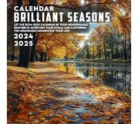 Brilliant Seasons Cαʅҽɳԃαɾ 2024-2025: 16 Months of The Animal from Sep 2024 to Dec 2025,Square 8.5 x 8.5 Inches Gift For Organizing & Planning