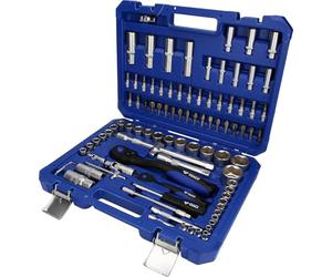 BRILLIANT Socket Set Juego de Llaves de Vaso de 1/2 "1/4" 94 Piezas