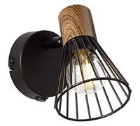 Brilliant Spot Manama zwart E14