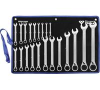 BRILLIANT TOOLS BT013221 Juego de llaves de estrella de carraca, conmutables, 21 pzs, 6 - 32 mm [Powered by KS TOOLS]