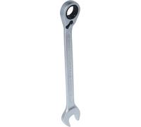 BRILLIANT TOOLS BT013815 Llave de estrella de carraca, conmutable 15 mm [Powered by KS TOOLS]