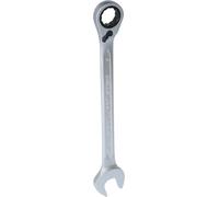BRILLIANT TOOLS BT013819 Llave de estrella de carraca, conmutable 19 mm [Powered by KS TOOLS]