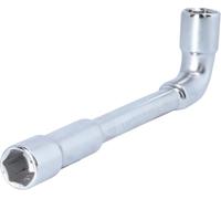 BRILLIANT TOOLS BT015013 Llave de tubo, acodada, 13 mm [Powered by KS TOOLS]