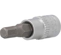 BRILLIANT TOOLS BT020822 Llave de vaso con punta de 1/4" con hexágono interior, 5 mm [Powered by KS TOOLS]