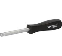 KS Tools Mango insertable BT020901 cuadrado negro y plateado 1 pieza