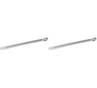 BRILLIANT TOOLS BT020905 Prolongador de 1/4" orientable, 250 mm [Powered by KS TOOLS] (Paquete de 2)