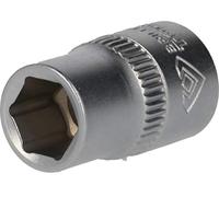 BRILLIANT TOOLS BT021804 Llave de vaso hexagonal de 3/8", 10 mm [Powered by KS TOOLS]