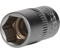 BRILLIANT TOOLS BT021806 Llave de vaso hexagonal de 3/8", 12 mm [Powered by KS TOOLS]