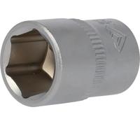 BRILLIANT TOOLS BT021808 Llave de vaso hexagonal de 3/8", 14 mm [Powered by KS TOOLS]