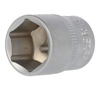 BRILLIANT TOOLS BT021812 Llave de vaso hexagonal de 3/8", 18 mm [Powered by KS TOOLS]