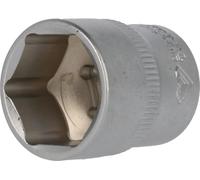 BRILLIANT TOOLS BT021815 Llave de vaso hexagonal de 3/8", 21 mm [Powered by KS TOOLS]