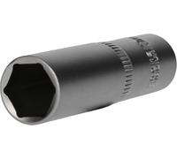 BRILLIANT TOOLS BT021825 Llave de vaso hexagonal de 3/8", versión larga, 13 mm [Powered by KS TOOLS]