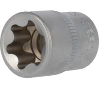 BRILLIANT TOOLS BT021840 Llave de vaso Torx-E de 3/8", E18 [Powered by KS TOOLS]