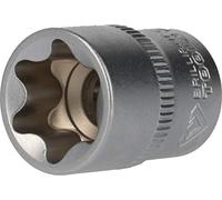 BRILLIANT TOOLS BT021841 Llave de vaso Torx-E de 3/8", E20 [Powered by KS TOOLS]