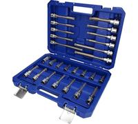 BRILLIANT TOOLS BT022026 Juego de llaves de vaso de 1/2", 26 pzs, perfil multilateral, XZN [Powered by KS TOOLS]