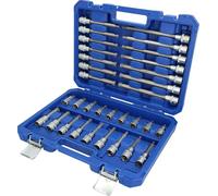 BRILLIANT TOOLS BT022032 Juego de llaves de vaso de 1/2", 32 pzs, perfil RIBE [Powered by KS TOOLS]
