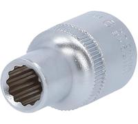 BRILLIANT TOOLS BT022409 Llave de vaso de 12 cantos de 1/2", 9 mm [Powered by KS TOOLS]