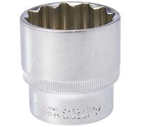 BRILLIANT TOOLS BT022434 Llave de vaso de 12 cantos de 1/2", 34 mm [Powered by KS TOOLS]