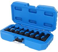 BRILLIANT TOOLS BT022605 Juego de llaves de vaso de impacto con punta 1/2", XZN, 8 pzs, M5 - M18 [Powered by KS TOOLS]
