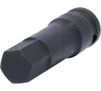 BRILLIANT TOOLS BT022629 Llave de vaso de impacto con punta de hexágono interior 1/2" 19 mm [Powered by KS TOOLS]