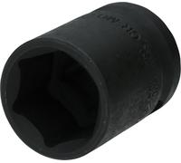 BRILLIANT TOOLS BT022644 Llave de vaso de impacto hexagonal 1/2" 21 mm, corta [Powered by KS TOOLS]