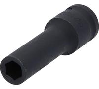 BRILLIANT TOOLS BT022649 Llave de vaso de impacto hexagonal 1/2", 10 mm, larga [Powered by KS TOOLS]