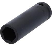 BRILLIANT TOOLS BT022657 Llave de vaso de impacto hexagonal 1/2", 16 mm, larga [Powered by KS TOOLS]