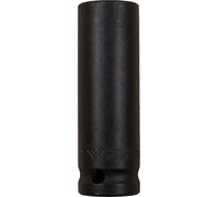 BRILLIANT TOOLS BT022658 Llave de vaso de impacto hexagonal 1/2", 17 mm, larga [Powered by KS TOOLS]