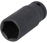 Brilliant - Llave de vaso de impacto hexagonal 1/2", 24 mm, larga