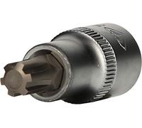 BRILLIANT TOOLS BT022725 Llave de vaso con punta RIBE de 1/2", longitud 55 mm, M10 [Powered by KS TOOLS]