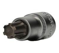 BRILLIANT TOOLS BT022726 Llave de vaso con punta RIBE de 1/2", longitud 55 mm, M12 [Powered by KS TOOLS]