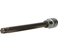 BRILLIANT TOOLS BT022752 Llave de vaso con punta RIBE de 1/2", longitud 200 mm, M10 [Powered by KS TOOLS]