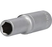 BRILLIANT TOOLS BT022821 Llave de vaso hexagonal de 1/2", versión larga, 11 mm [Powered by KS TOOLS]