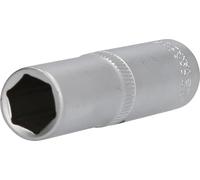 BRILLIANT TOOLS BT022824 Llave de vaso hexagonal de 1/2", versión larga, 14 mm [Powered by KS TOOLS]